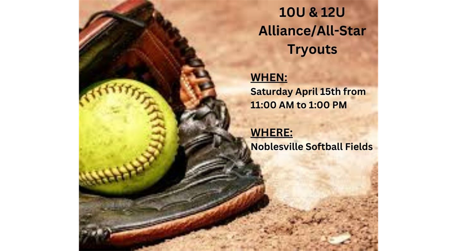 10U & 12U Alliance/All-Star Tryouts