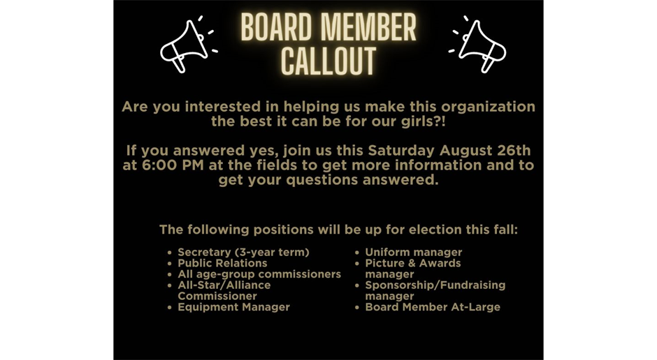 Board Member Callout