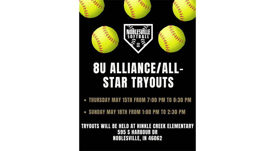 8U Alliance + All-Star Tryouts