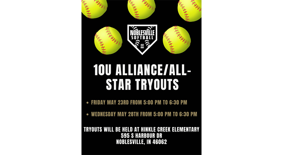 10U Alliance + All-Star Tryouts