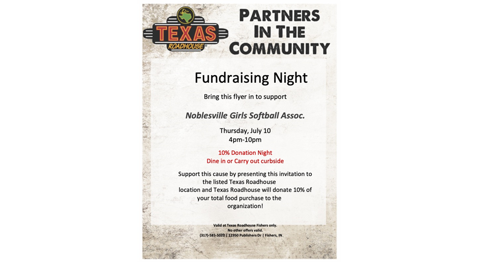 Texas Roadhouse Dine to Donate